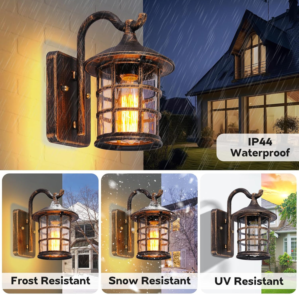 Wandleuchte Vintage SUZNIU