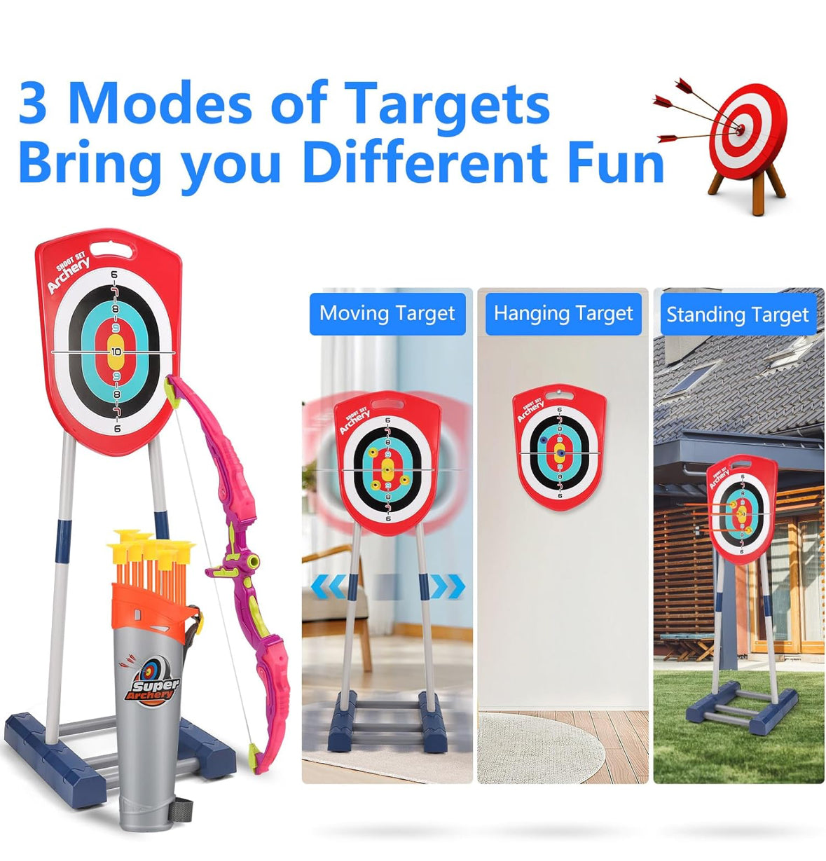 Pfeil Und Bogen Set für Kinder, 2 Pack