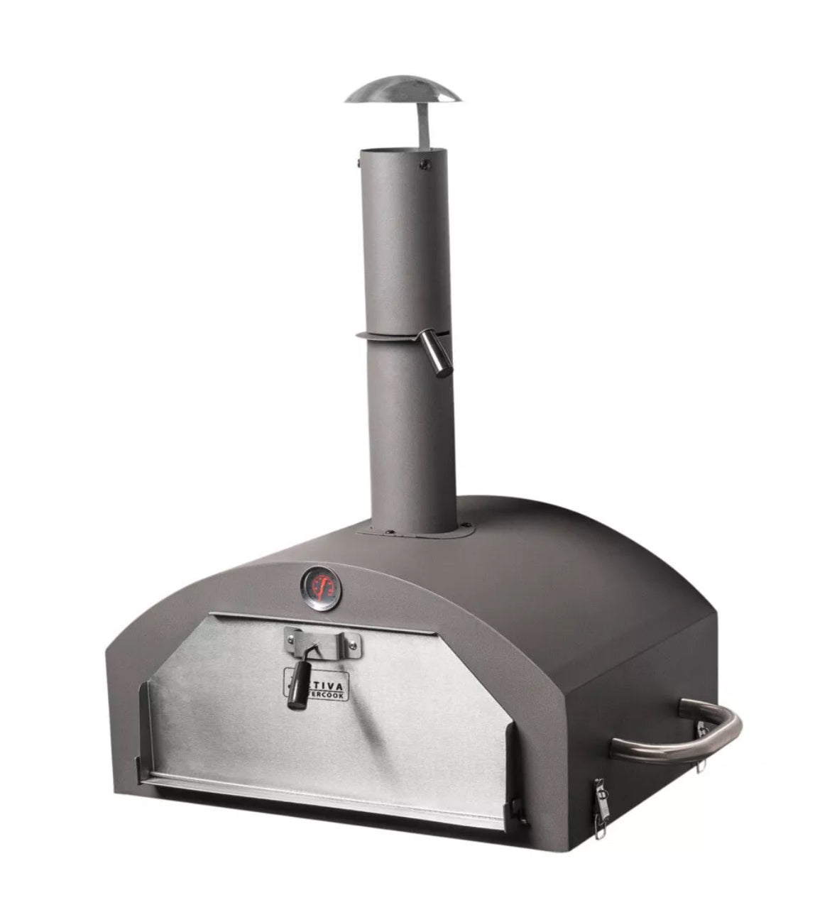 Activa Pizza-Aufsatz Backofen inklusive Pizzastein 74x49cm