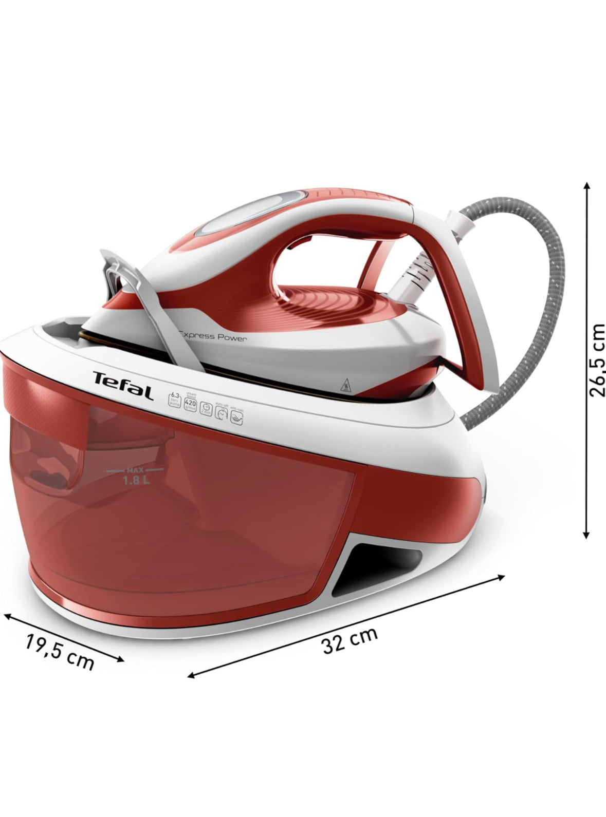 Tefal SV8110 Express Power Dampfbügelstation (OVP beschädigt)