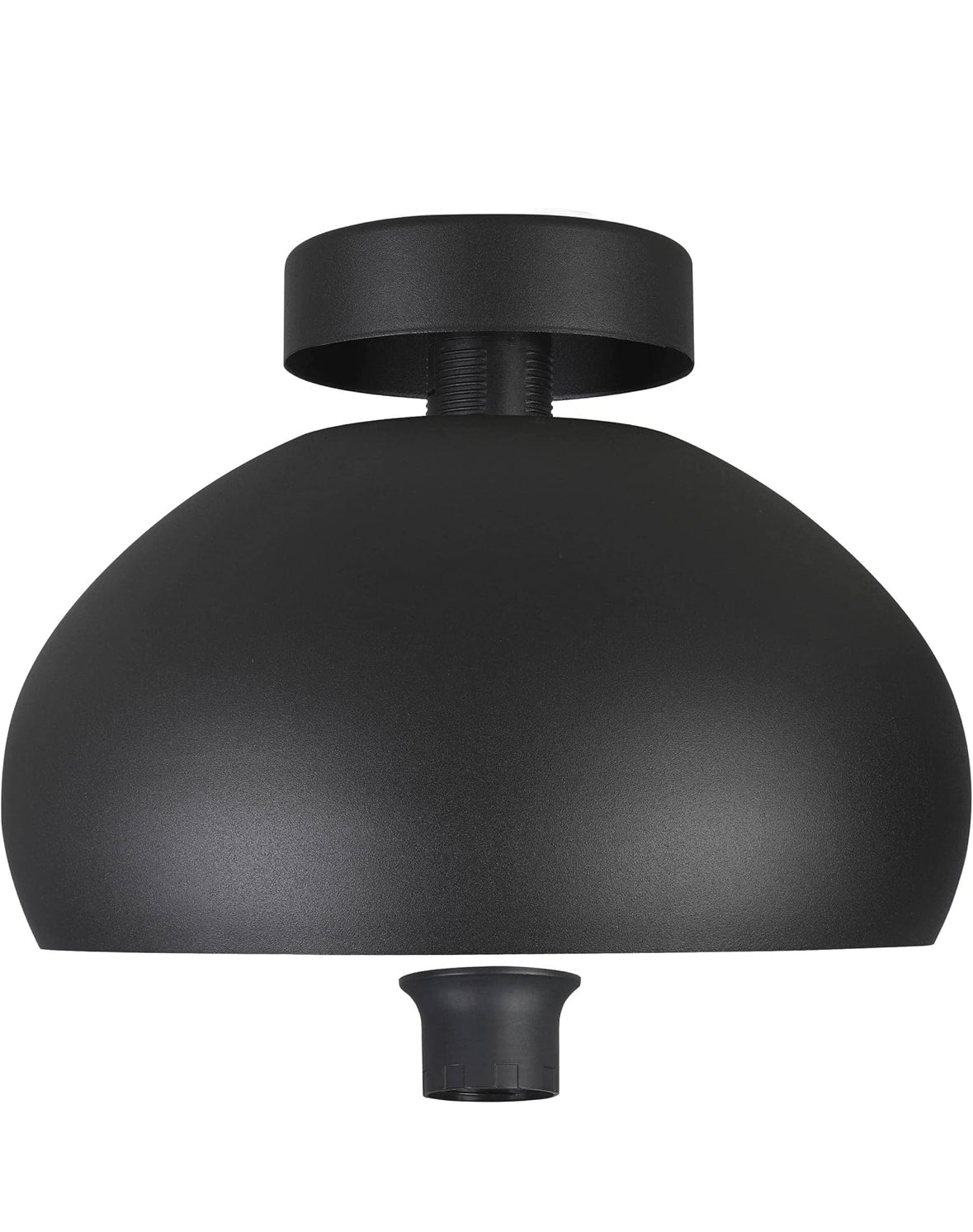 EGLO Deckenlampe Mogano 2 1-flammige Deckenleuchte aus Metall in Schwarz und Kupfer mit E27 Fassung