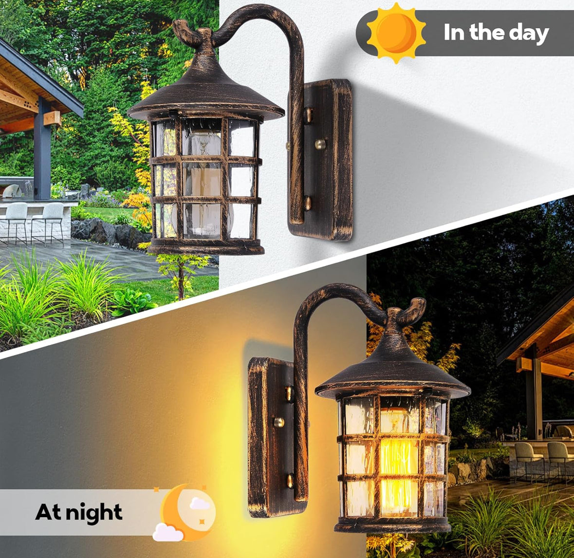 Wandleuchte Vintage SUZNIU