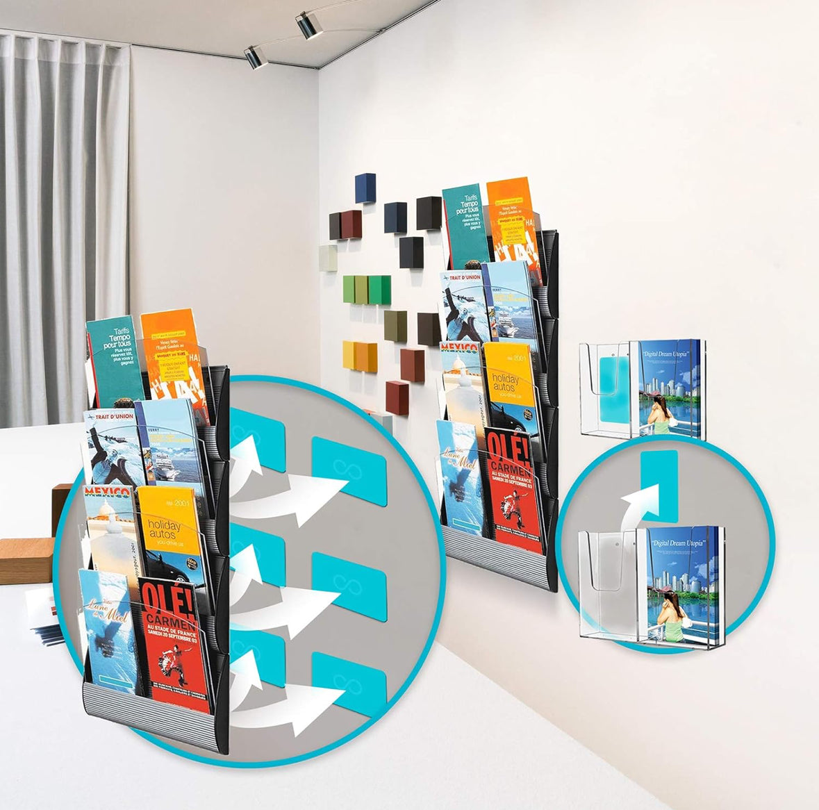 Powerpads Befestigen ohne Bohren 92x55mm Max 6kg