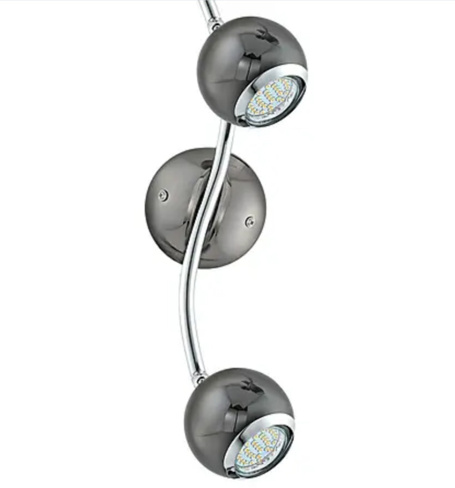 Eglo LED-Deckenstrahler BIMEDA
6 W, Nickel-nero/Chrom, Warmweiß,