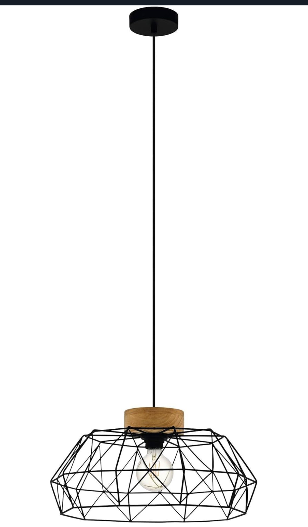 EGLO Pendelleuchte Padstow, Hängelampe Vintage,