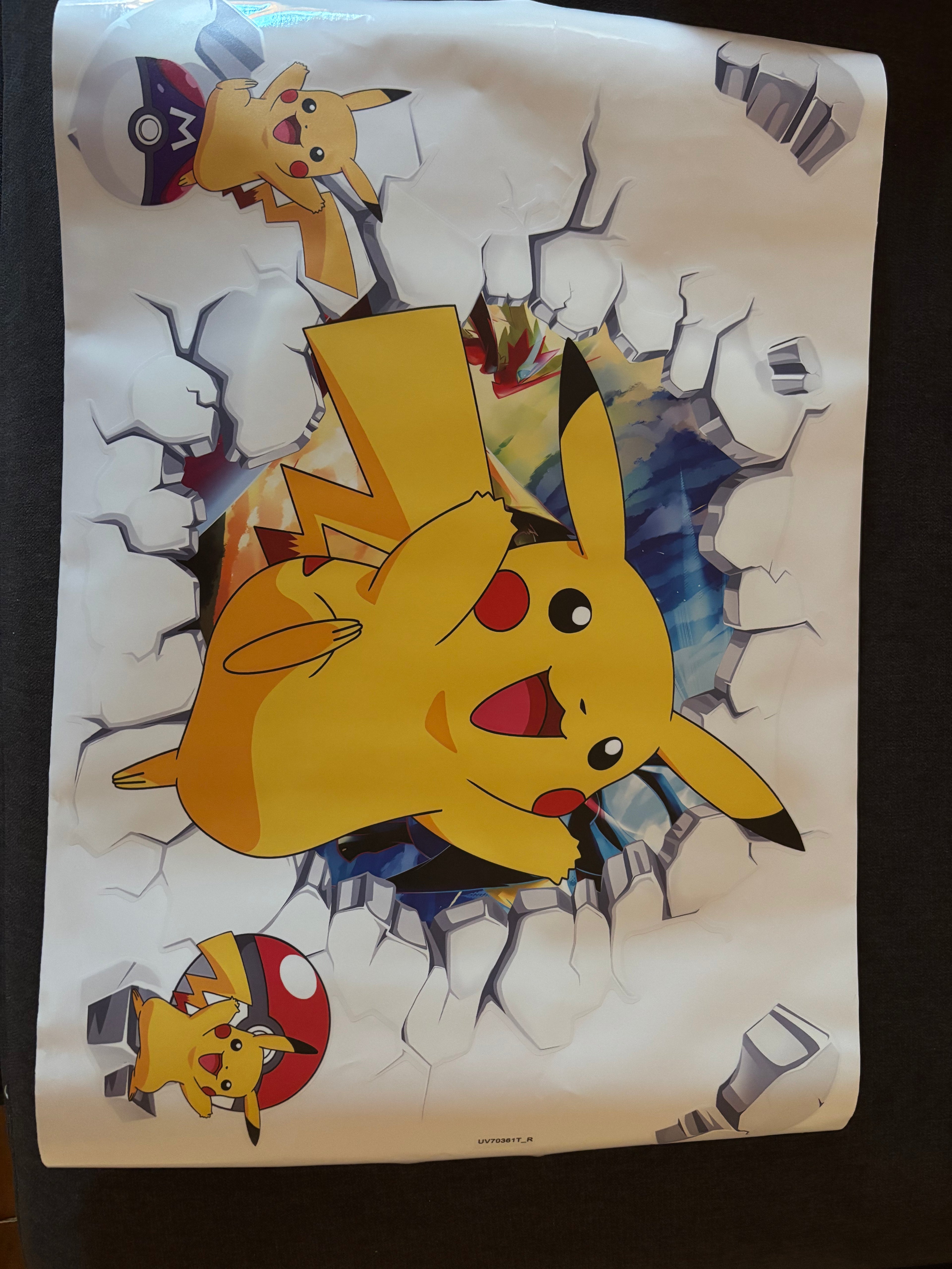 Wandtatto Pokémon 60x40cm