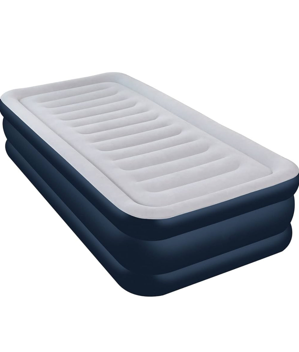 Evajoy Aufblasbare Matratze, Luftbett für eine Person - 203 x 99 x 46 cm bis 300kg