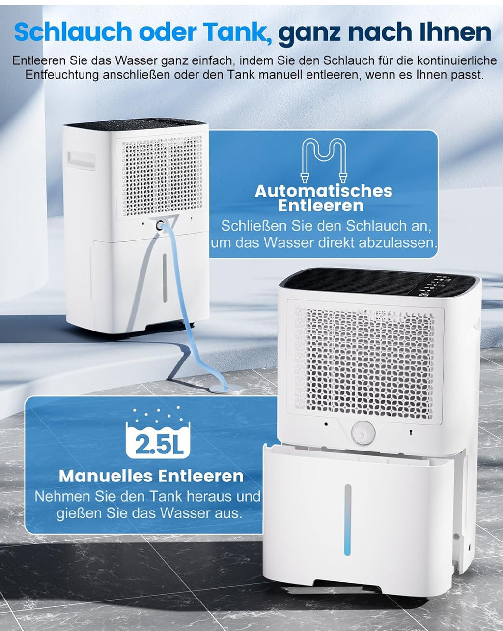 Luftentfeuchter Aribio PD08C-20 (OVP-beschädigt)