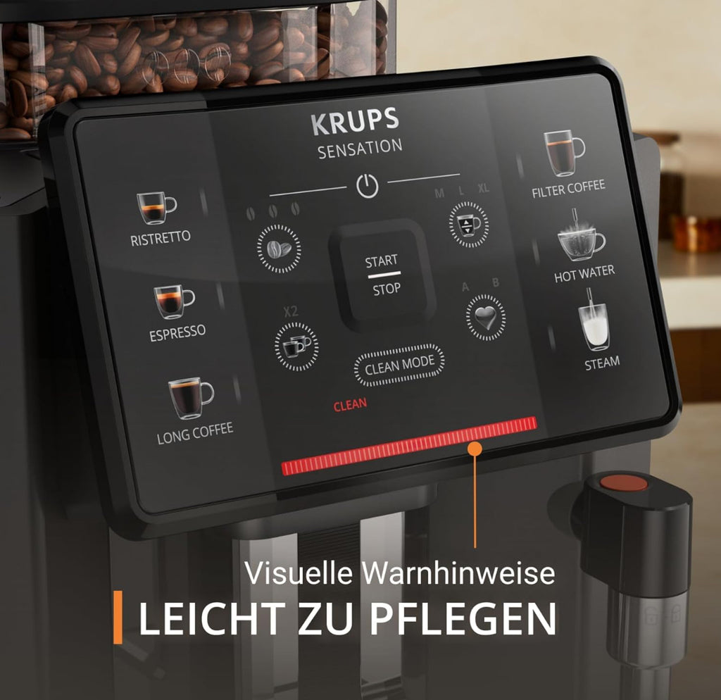 Krups Sensation Kaffeevollautomat EA910810 (Gebraucht Zustand: sehr gut /OVP beschädigt )