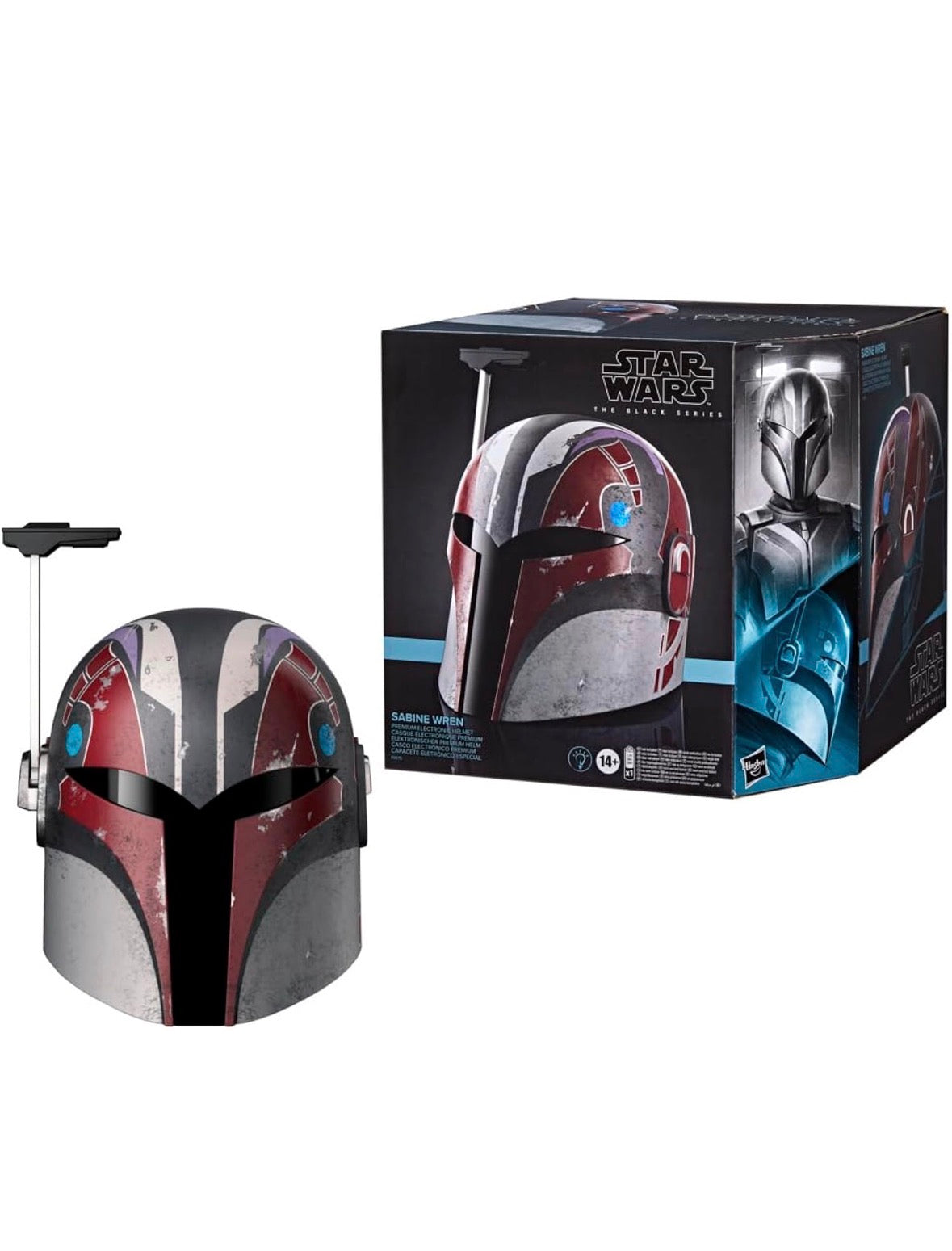 Star Wars The Black Series Sabine Wren elektronischer Premium Helm Rollenspielartikel für Erwachsene