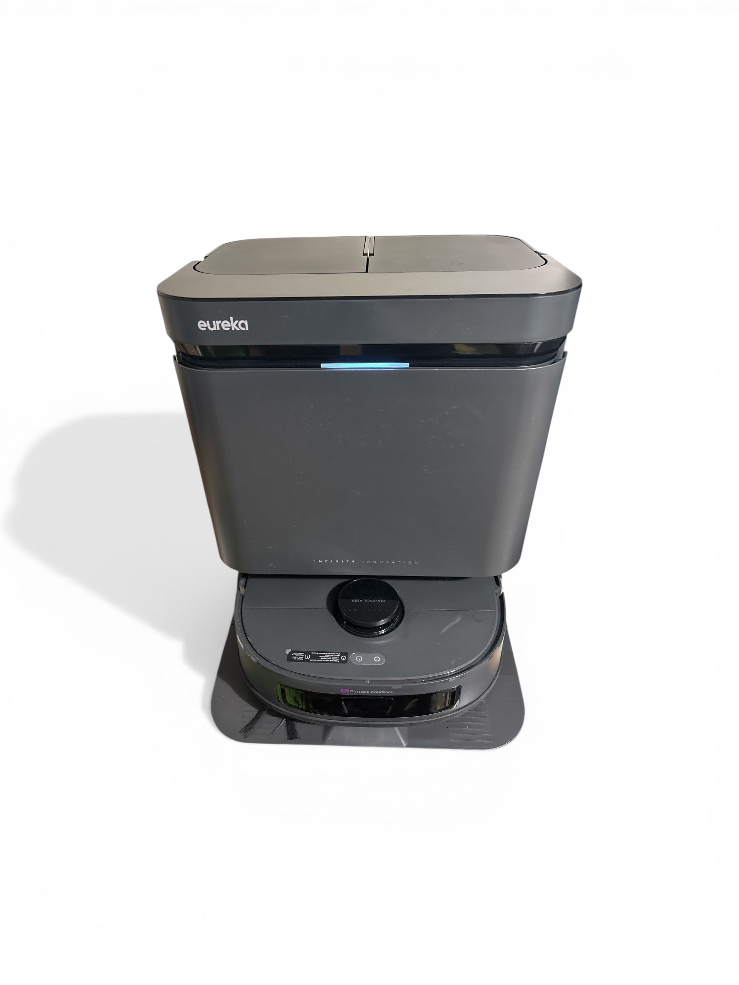 Saugroboter der Firma Eureka, Model: J15 Evo Ultra  mit Wischfunktion Absaugstation, 22000 Pa Saugkraft (Retoure, Gebraucht : Zustand sehr gut))