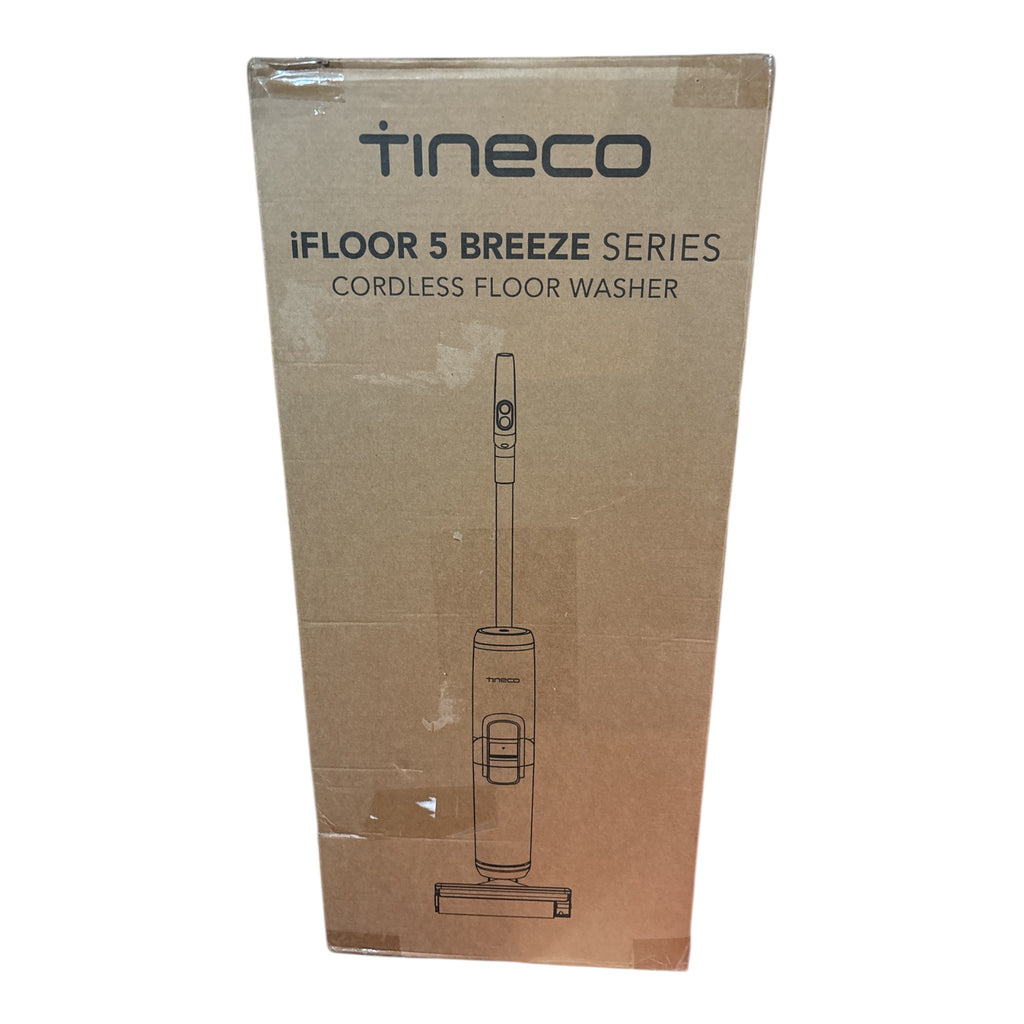 Tineco iFLOOR 5 Breeze Nass Trockensauger, EIN-Schritt-Reinigung für Hartböden, Leichtes Kabelloses Saugwischer
Selbstreinigung, Dreifache Batterielebensdauer, Kantenreinigung