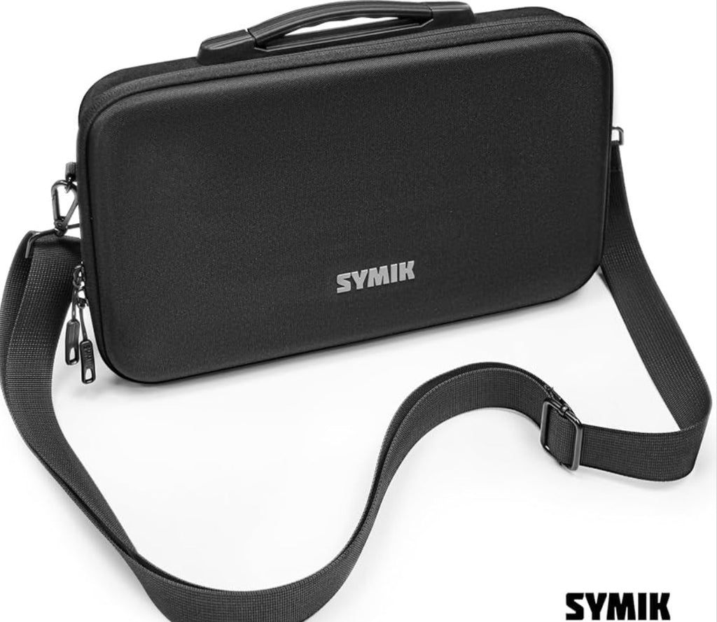 SYMIK Tasche für Insta360 X5 X4, Wasserdicht, Stoßfest, Kompakt, Reisetasche mit Schultergurt, Hartschalen-Nylon Tragetasche Case für Insta 360 X5 X4 Zubehör (S320-XV2)