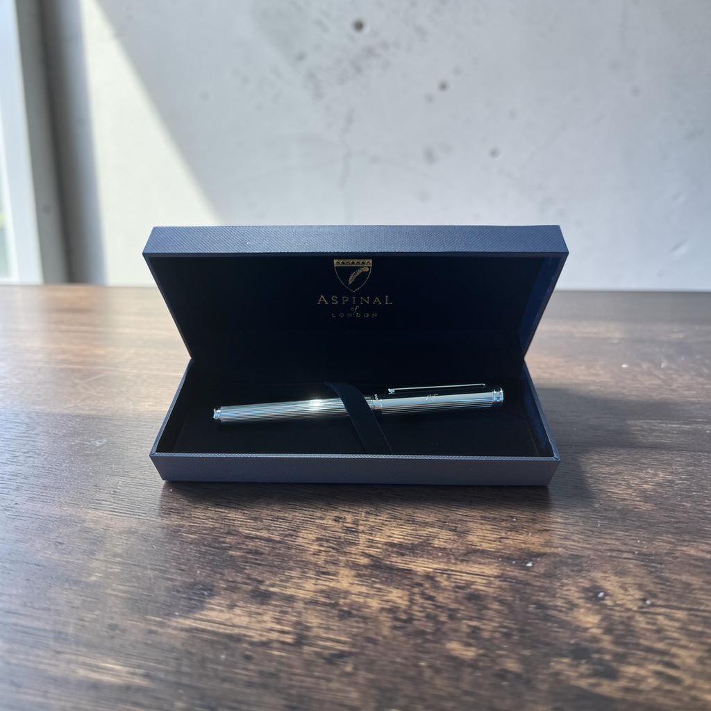 Aspinal of London Kugelschreiber Sterling Silber plattiert