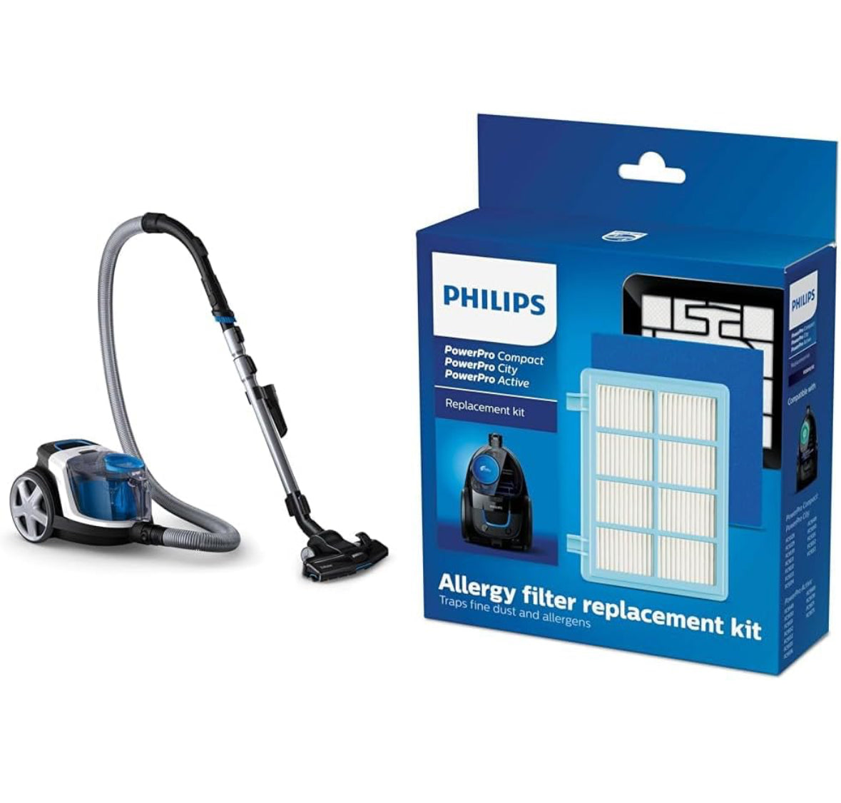 Philips beutelloser Staubsauger PowerPro Compact FC9332/09( Gebraucht Zustand sehr gut )