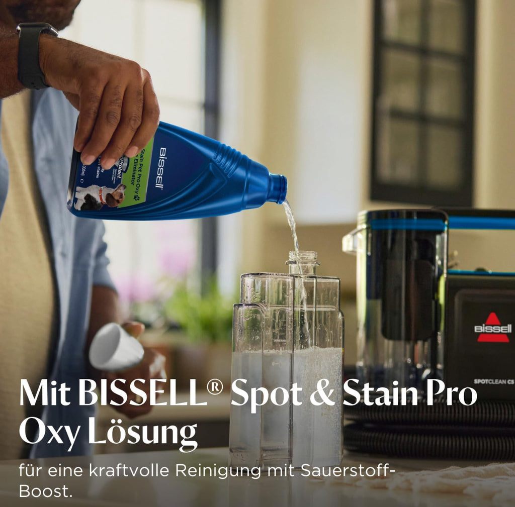 BISSELL SpotClean C5, Polsterreiniger Gerät, Teppichreiniger mit Triple Action System 3861N