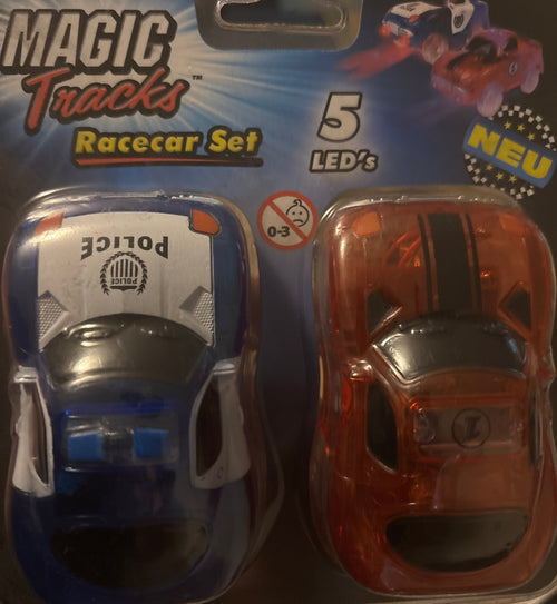 2er Set Spielzeugauto Magic Tracks Mit LED Beleuchtung Spielzeugautos