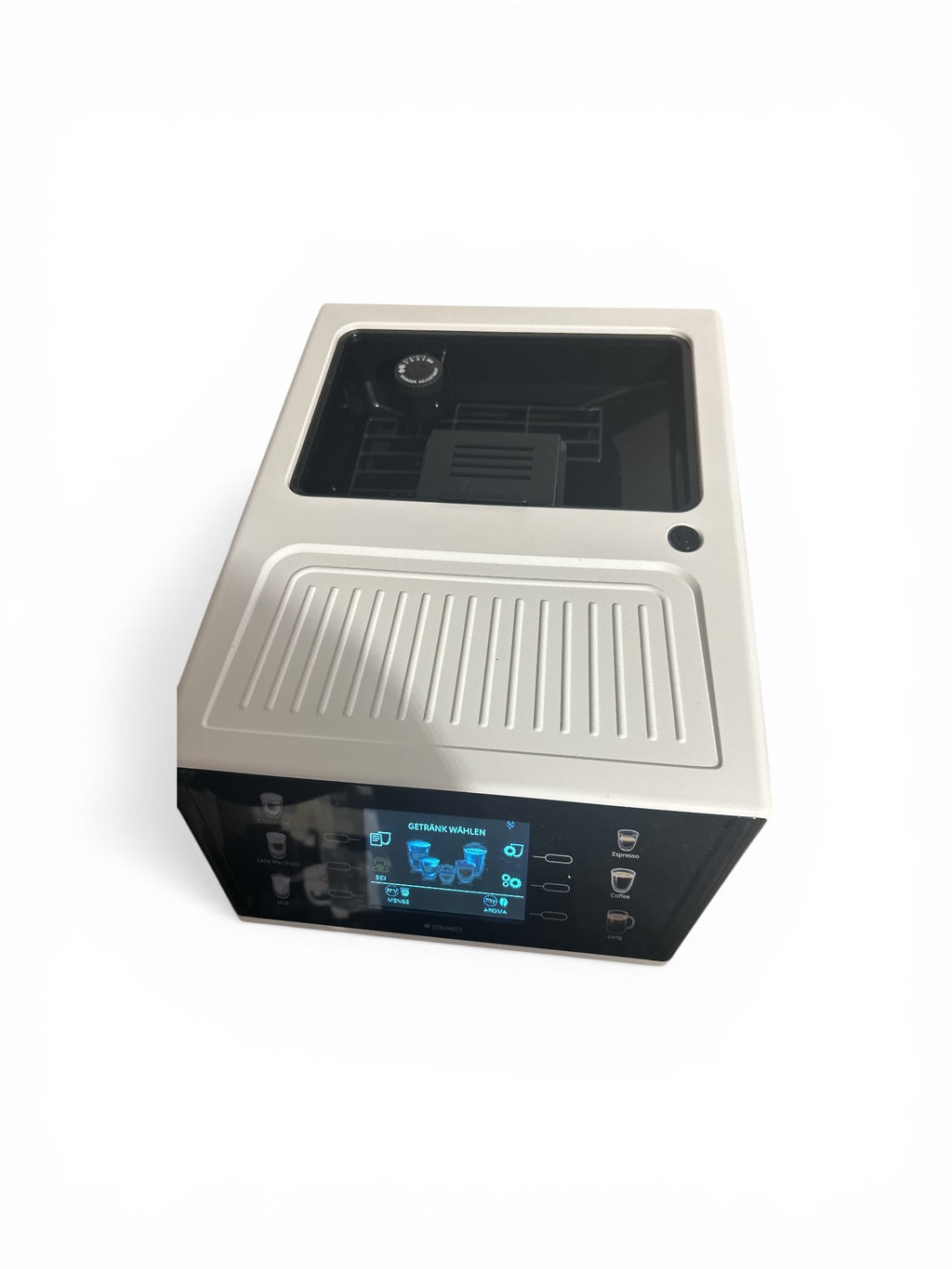 Kaffeevollautomat der Firma De'Longhi Model :PrimaDonna Class ECAM 550.65.W , Milchsystem,Farbdisplay , App-Steuerung, weiß (Gebraucht, Zustand: sehr gut )