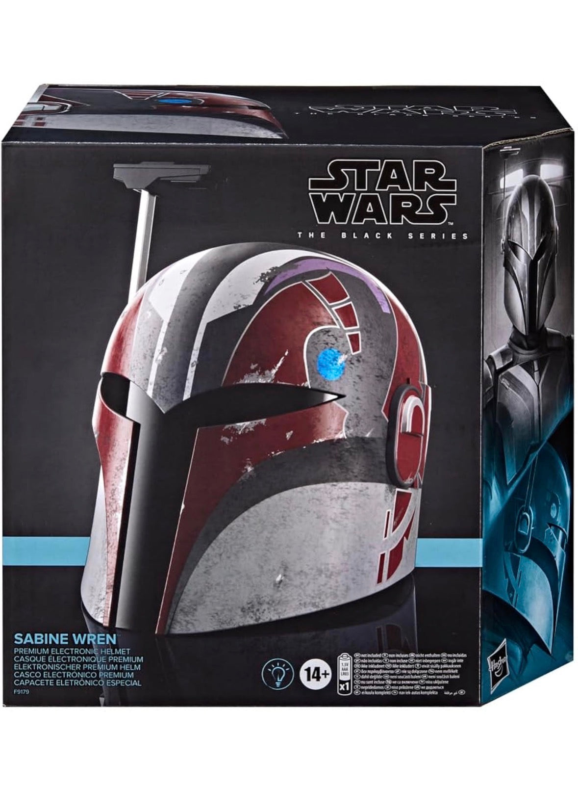 Star Wars The Black Series Sabine Wren elektronischer Premium Helm Rollenspielartikel für Erwachsene