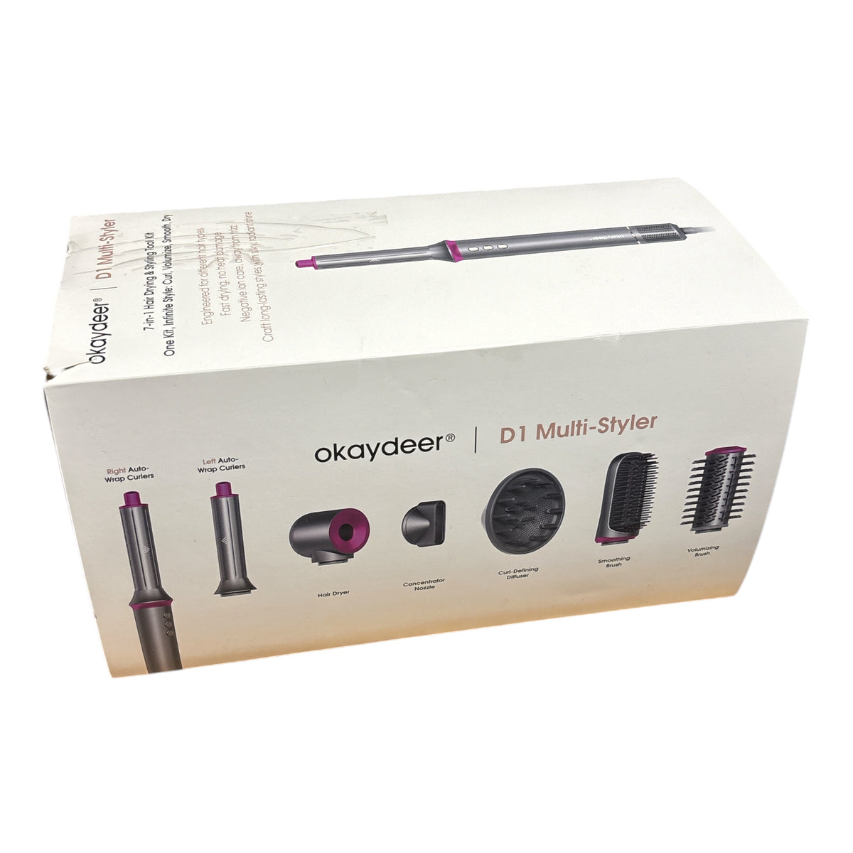 Okaydeer D1 Multi-Styler 7-in-1 – Open Box