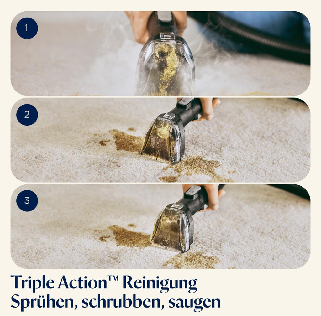 BISSELL SpotClean HydroSteam, Polsterreiniger Gerät, Teppichreiniger mit HydroSteam Technologie ( Gebraucht Zustand sehr gut )