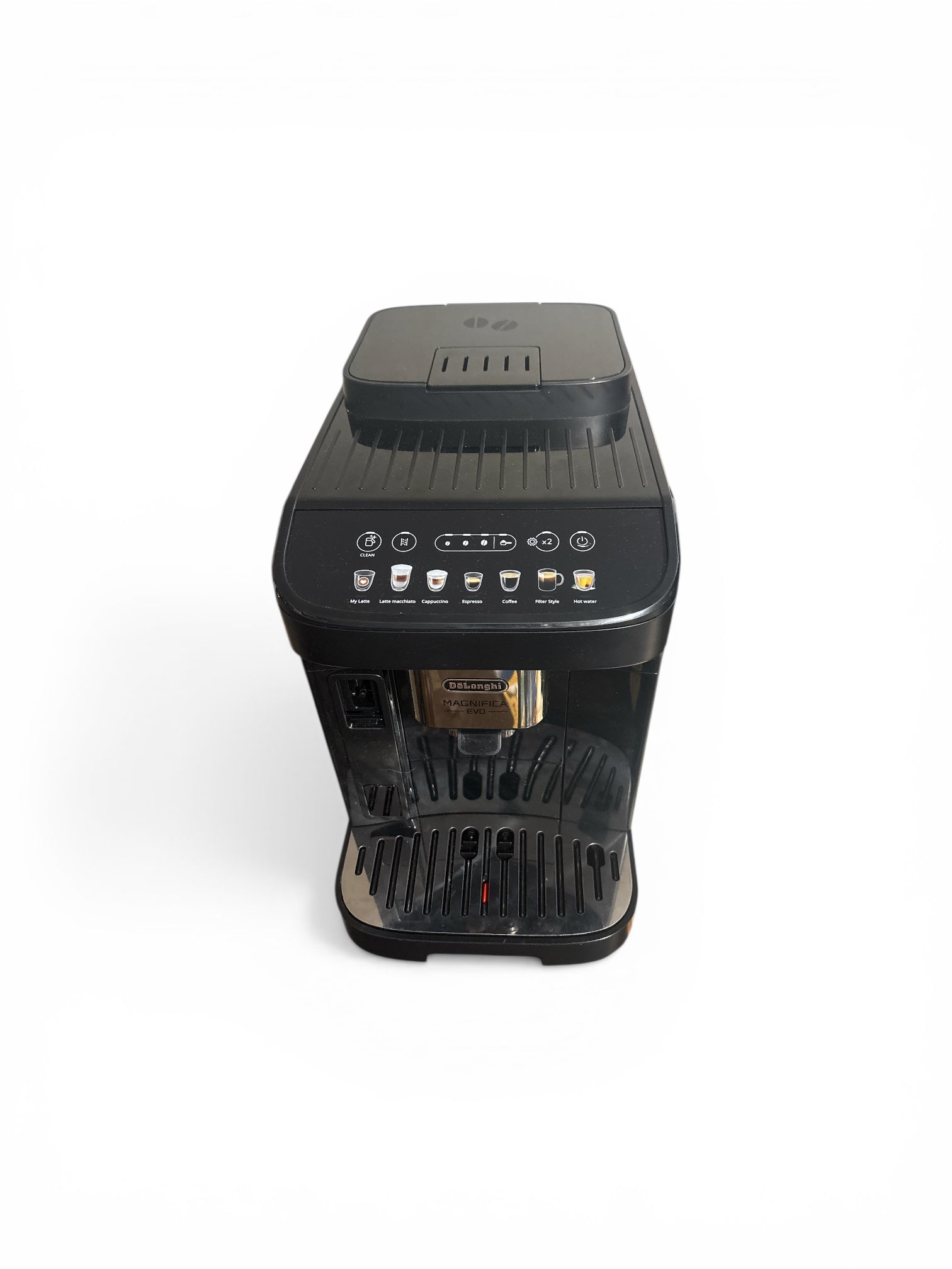 Kaffeevollautomat der Firma De’Longhi Model Magnifica Evo - Perfetto  mit Milchaufschäumer, Schwarz(Retoure,Gebraucht, Zustand: sehr gut )