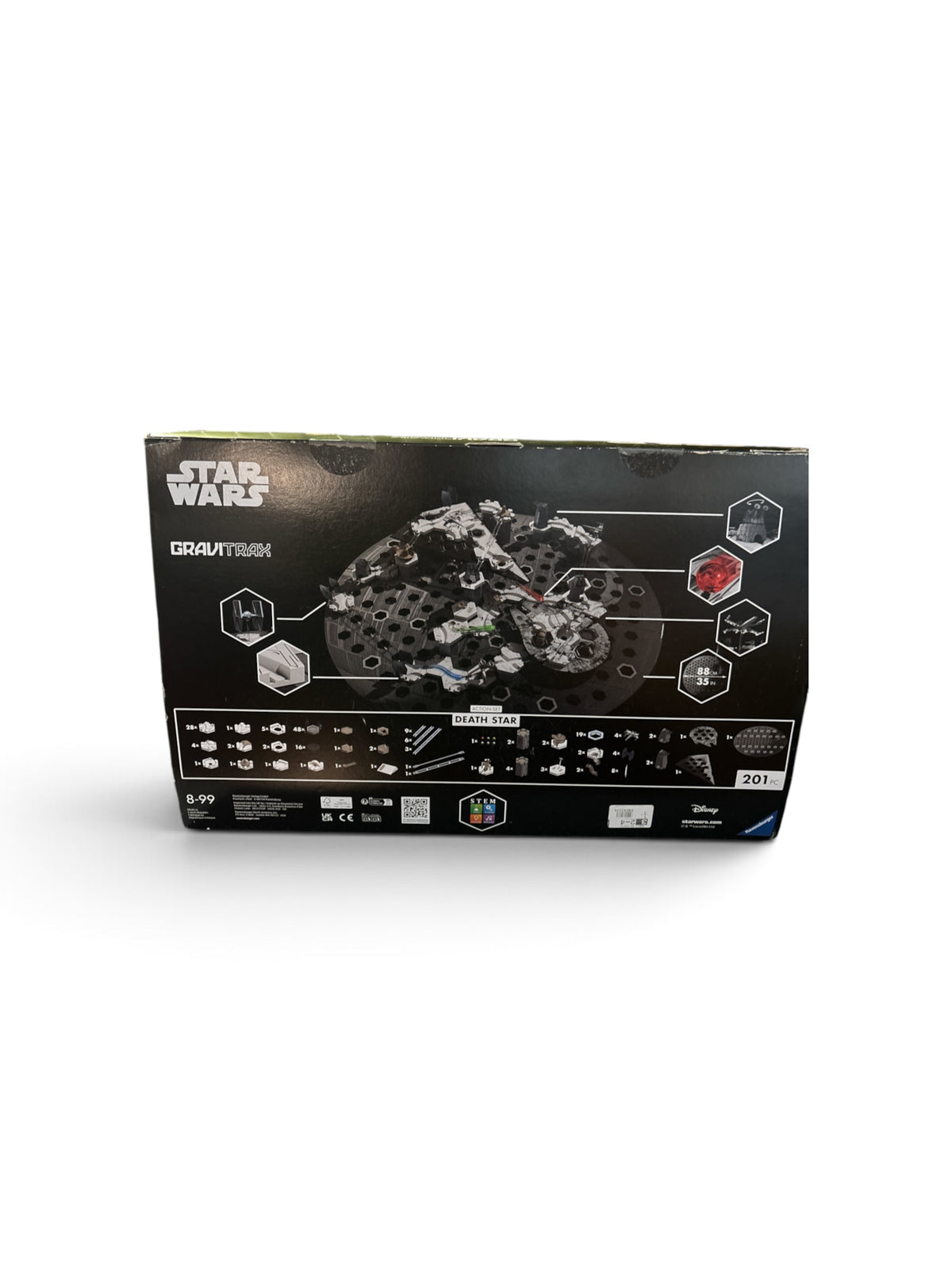 ⭐ Ravensburger GraviTrax STAR WARS – Action-Set Death Star – 201-teilig