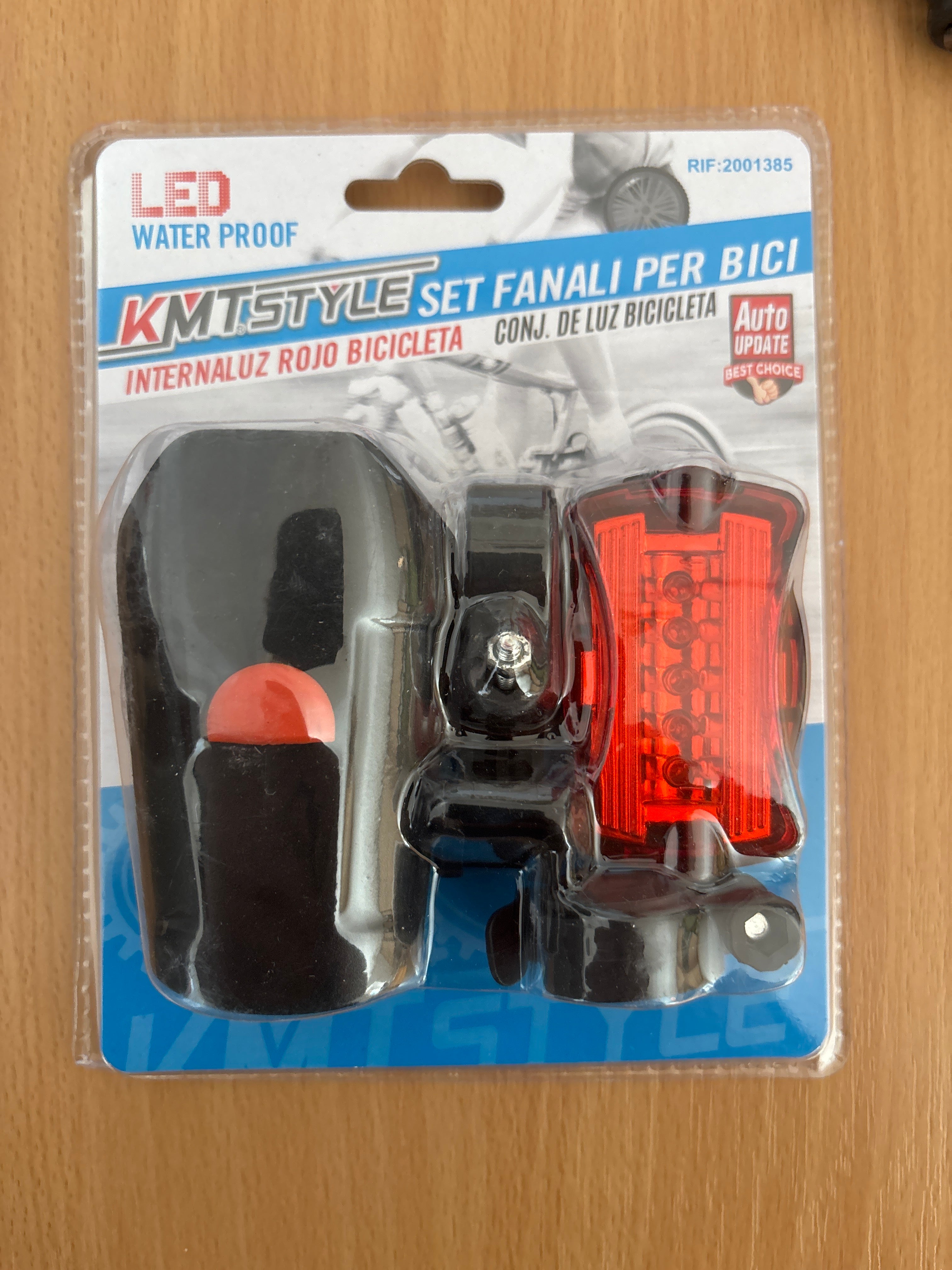 KMTSTYLE LED Fahrradbeleuchtungsset