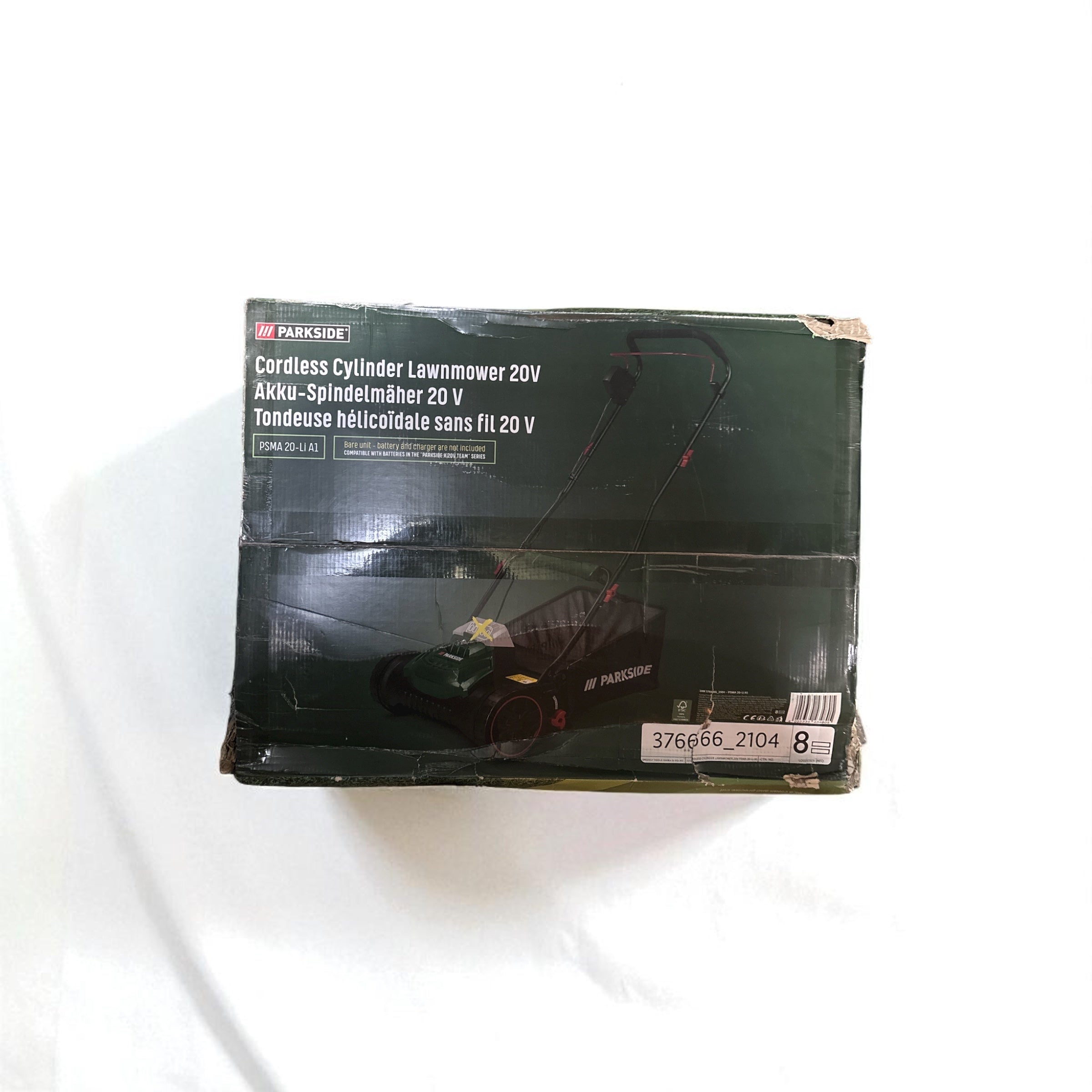 Parkside Akku Spindelmäher 20V ohne Akku