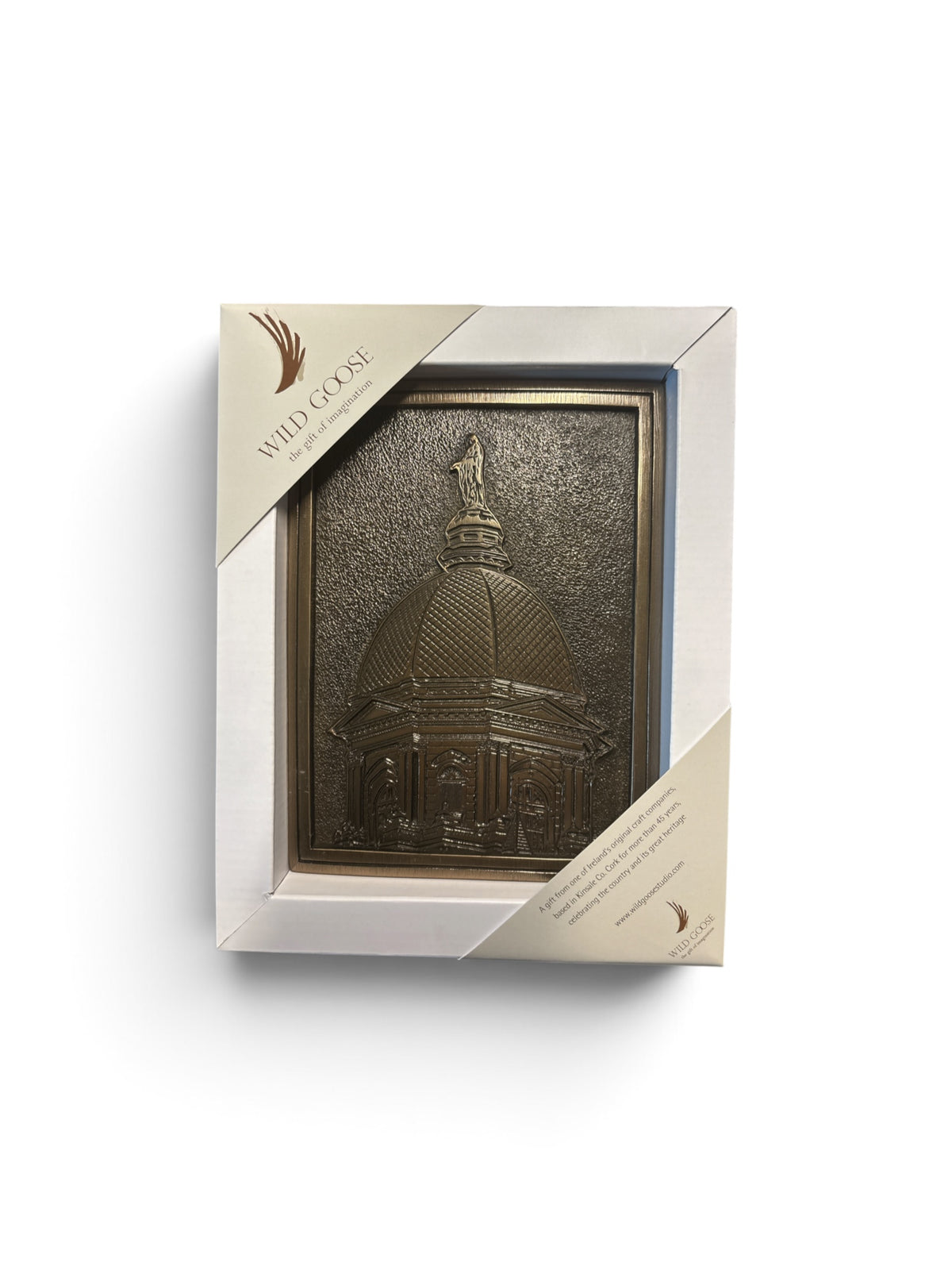 Handgefertigtes Bronze-Relief von The Wild Goose Studio (Kinsale, Irland)