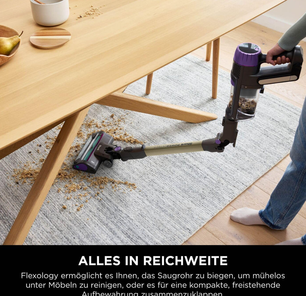 Shark PowerDetect Clean & Empty Akku-Staubsauger, DuoClean Detect, Reverse Clean, 2-L-Selbstentleerstation ( Gebraucht,Zustand: Gut )