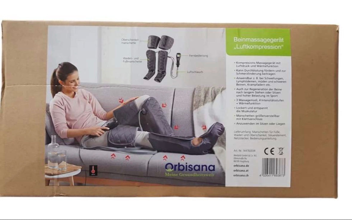 Beinmassagegerät Luftkompression Orbisana