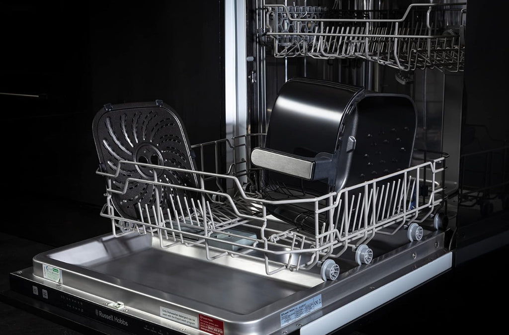 Russell Hobbs Heißluftfritteuse L 4L Rapid AirFryer [sehr kleines Gehäuse/7 Kochfunktionen/10 Programme.(OVP beschädigt )