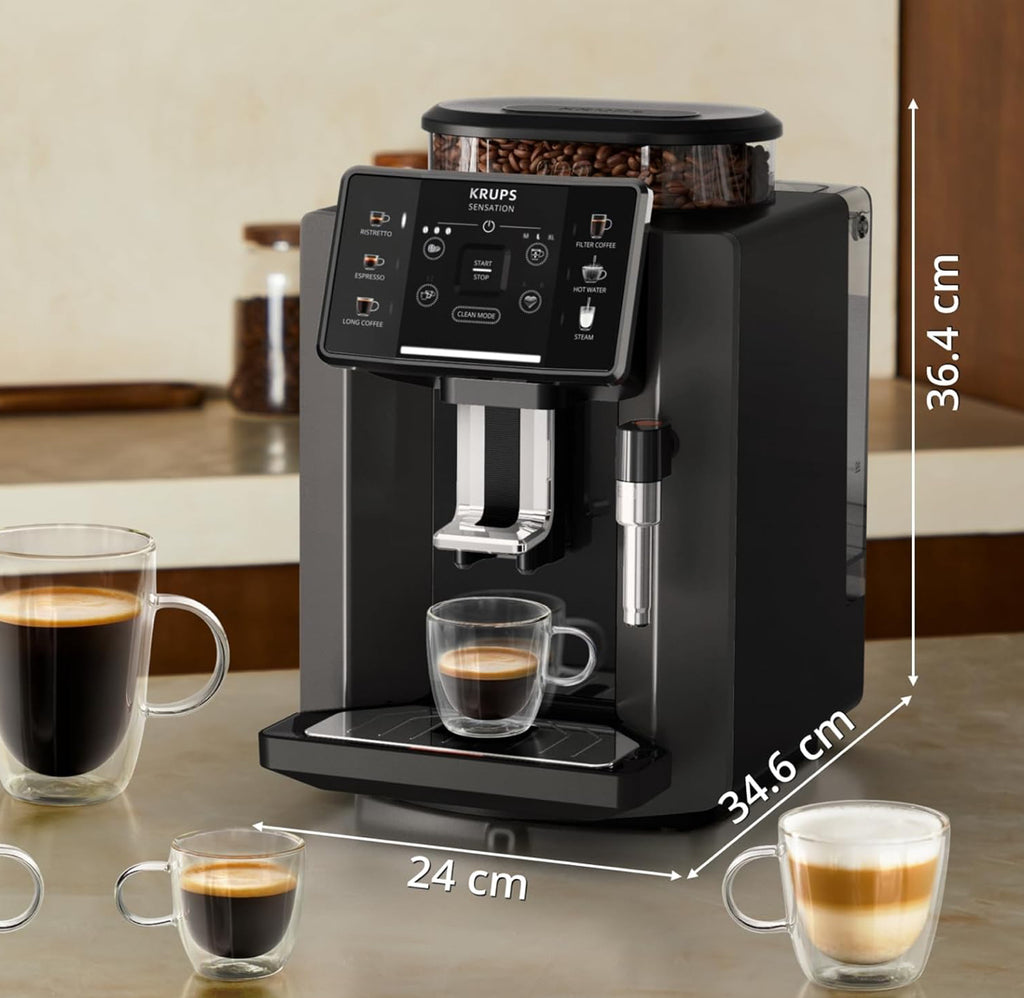 Krups Sensation Kaffeevollautomat EA910810 (Gebraucht Zustand: sehr gut /OVP beschädigt )