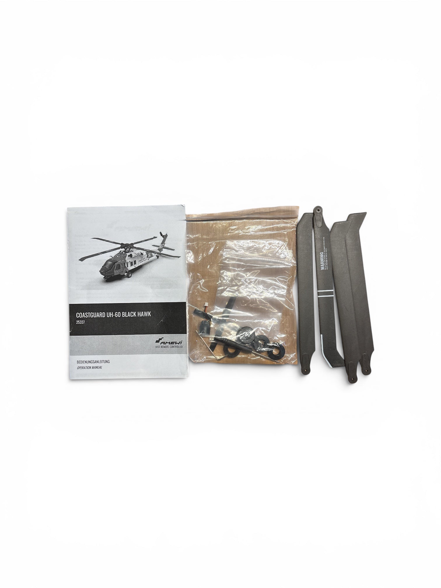 Amewi UH60 Black Hawk Coastguard 6G/3D GPS RTF (1:47) – B-Ware / Neu & Unbenutzt