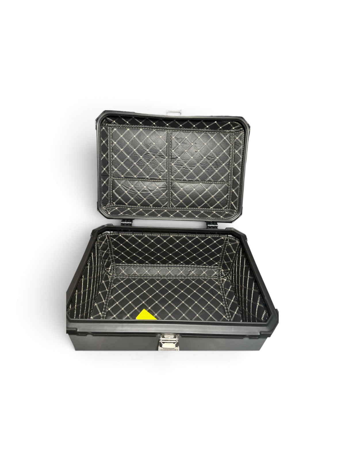 Motorrad Topcase Aluminium 60L 57x38x28cm Gepäckkoffer mit Innenpolsterung NEU