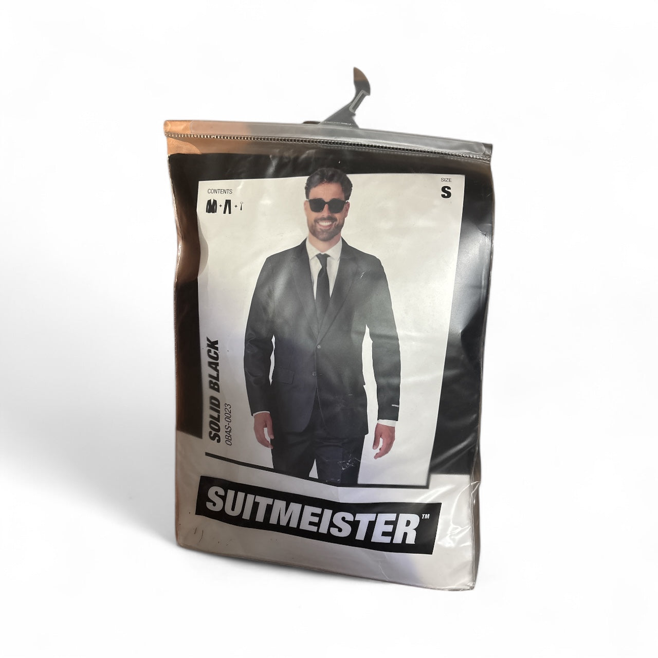 Kostüm Suitmeister Solid Black Gr.S