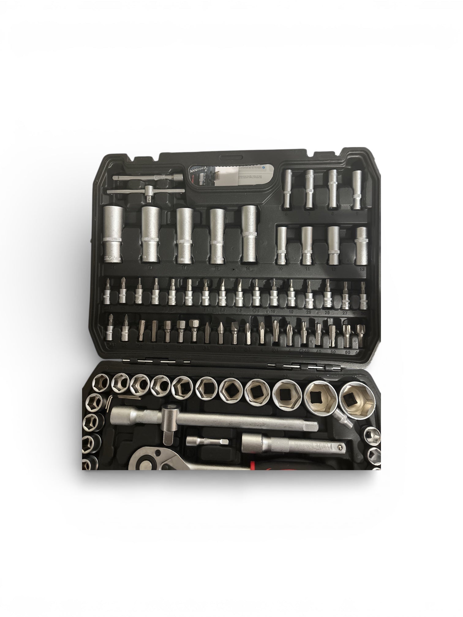 108-teiliger Steckschlüsselsatz der Marke Grafstein Germany