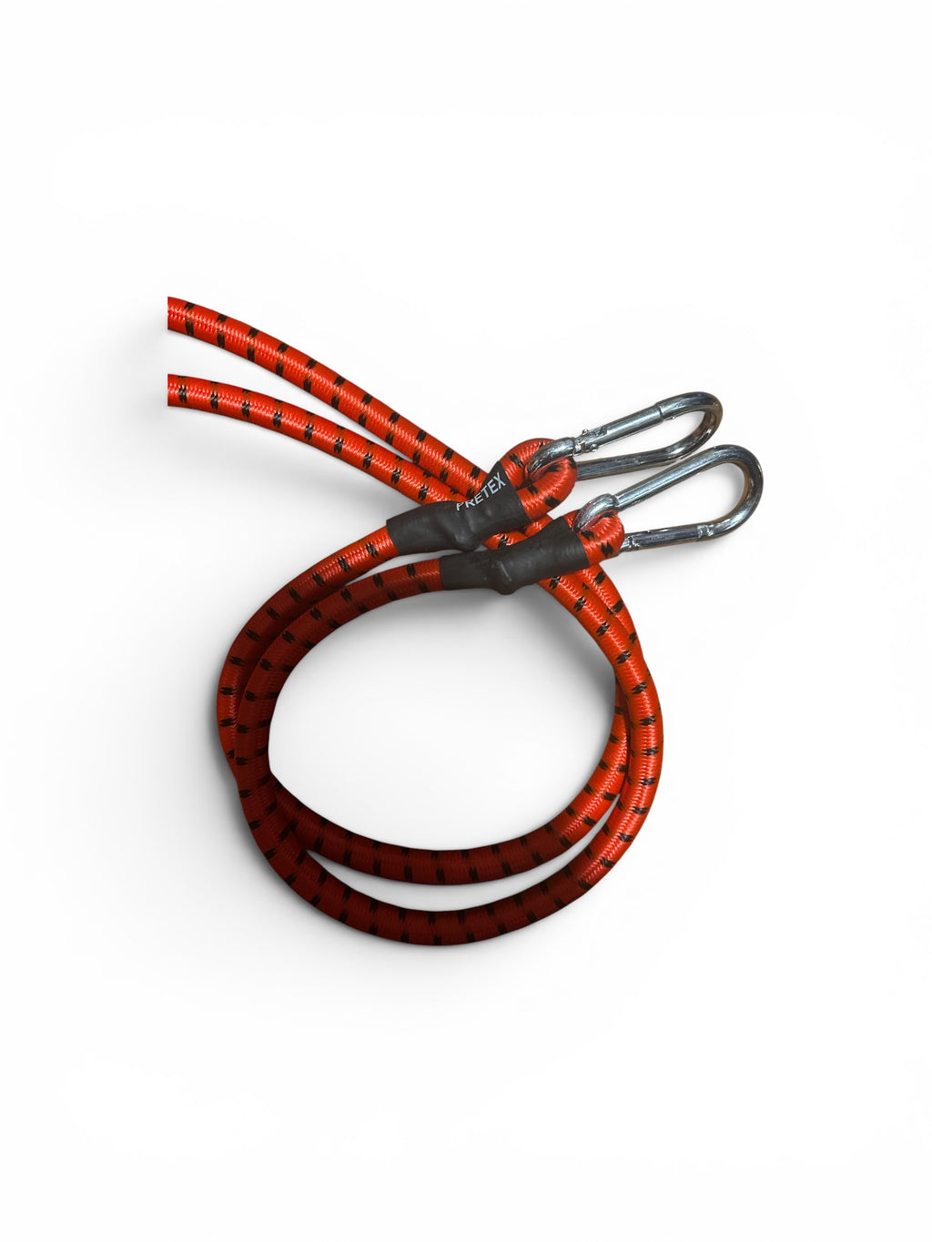PRETEX 6erSet Gepäckspanner mit Karabiner ,Premium Expander-Gurte in 3 Längen (565g)