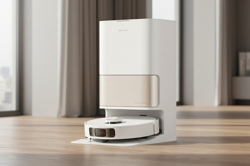 dreame L10s Pro Ultra Heat Saugroboter mit Wischfunktion, Automatische Moppreinigung mit heißem Wasser, Moppverlängerung, 7.000 Pa Saugkraft. Gebraucht ( Zustand: sehr gut )