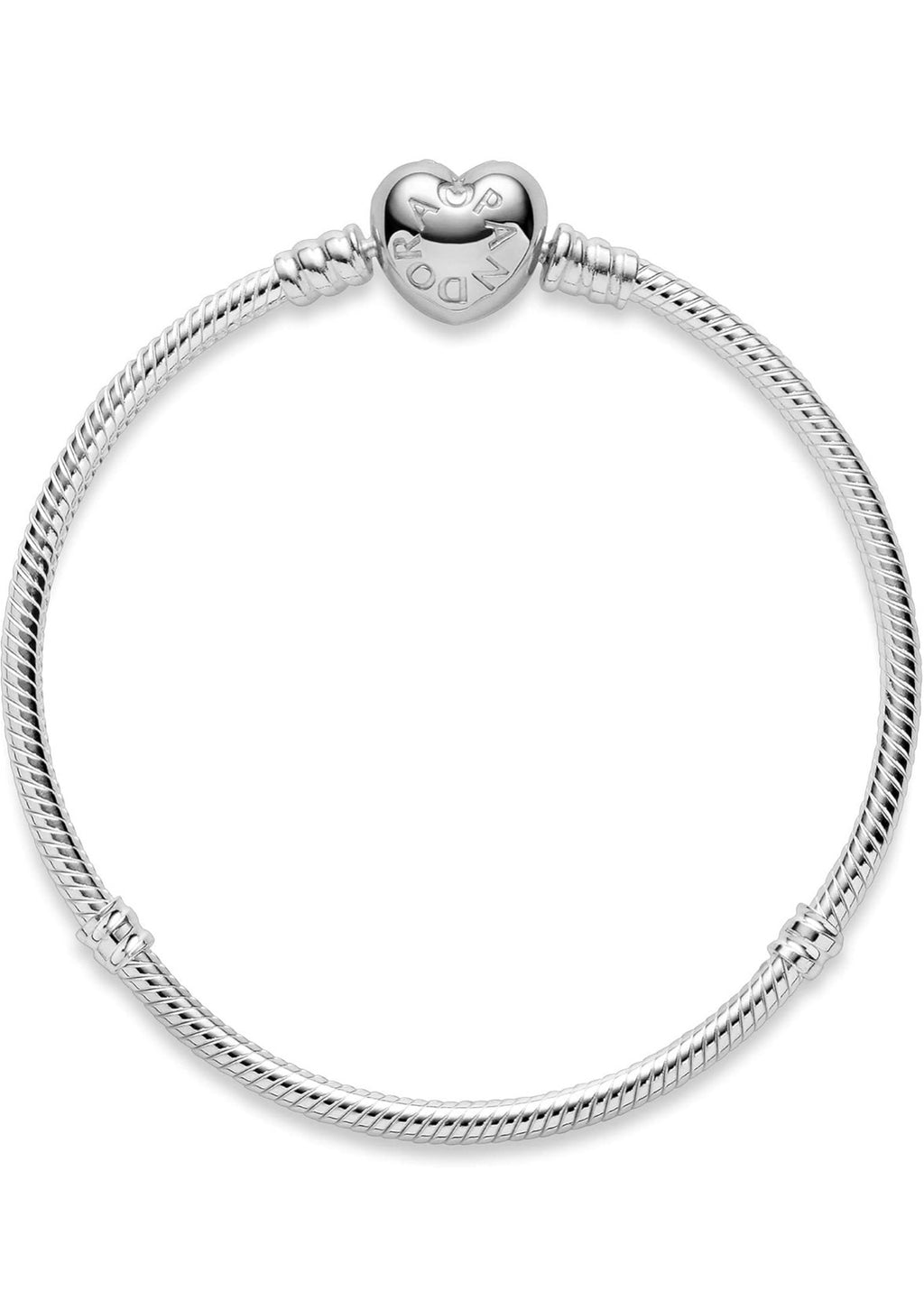 Pandora Icons Armband mit herzförmigem Verschluss 20cm mit Pflegeset Pandora