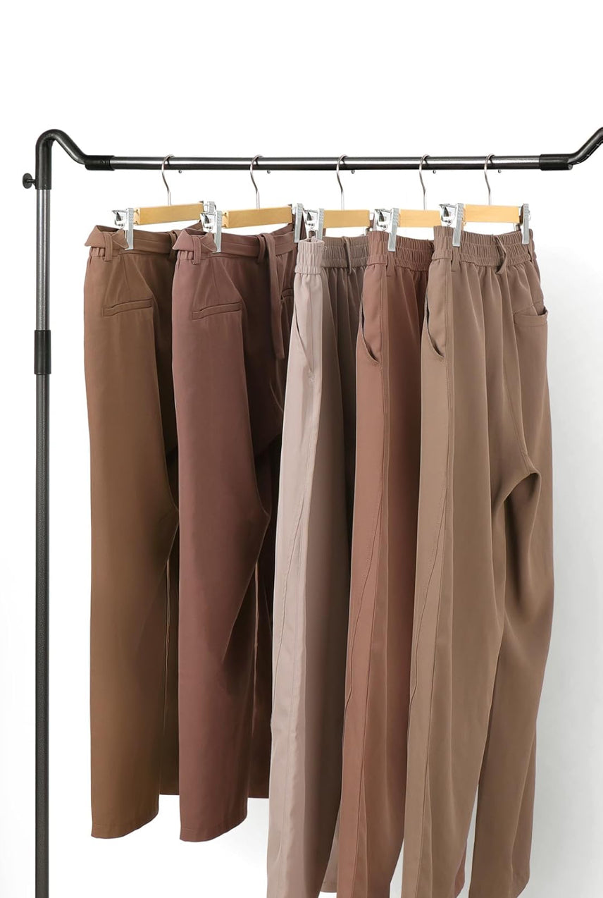 10 Stück 33cm Natürliche Kleiderbügel aus Holz, Robust Kleiderbügel