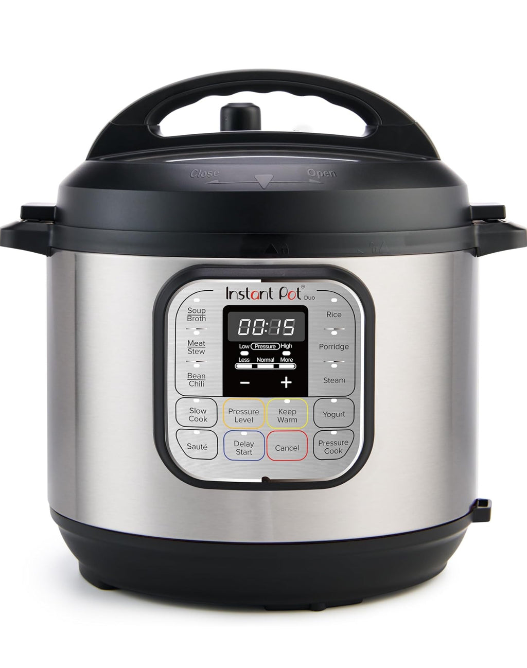 Instant Pot Duo 7-in-1-Multikocher 5,7 l – gebürstetes Edelstahl, großer Schnellkochtopf, Schongarer(Gebraucht,Zustand: wie neu )