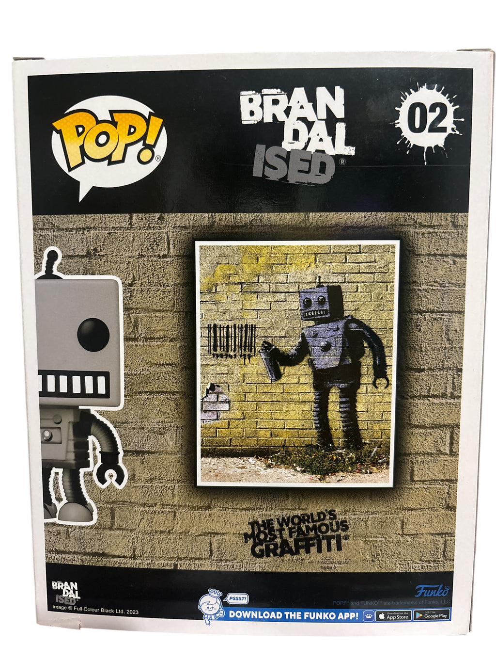 Funko Pop! Art Cover: Brandalised - RBT mit Case - Vinyl-Sammelfigur - Geschenkidee - Offizielle Handelswaren - Spielzeug Für Kinder und Erwachsene - Modellfigur Für Sammler und Display