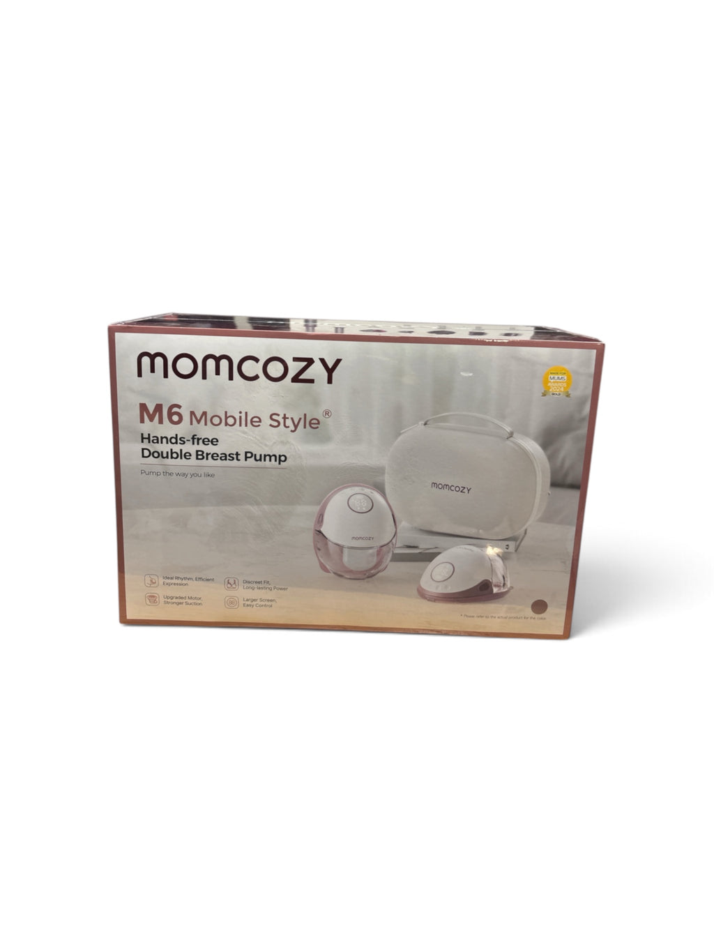 Momcozy M6 Mobile Style Doppel Milchpumpe Hands-Free Neu OVP inkl. Versand