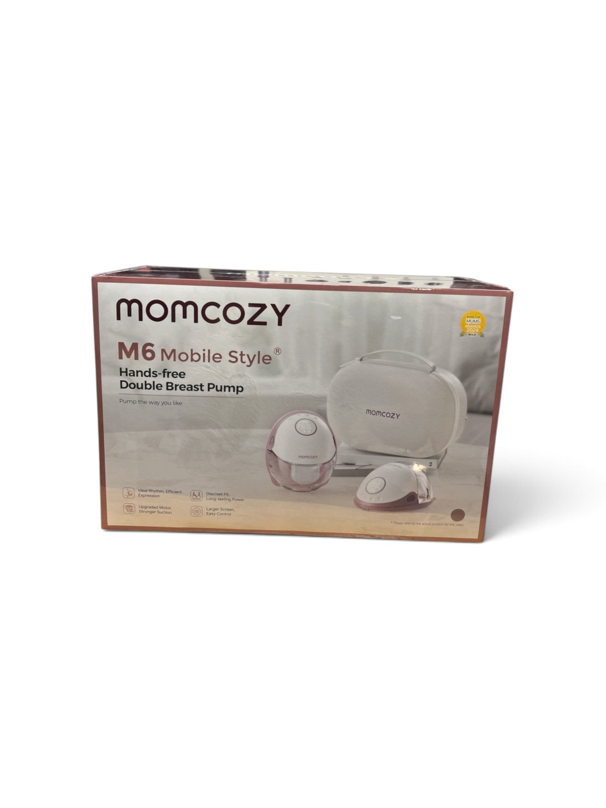 Momcozy M6 Mobile Style Doppel Milchpumpe Hands-Free Neu OVP inkl. Versand