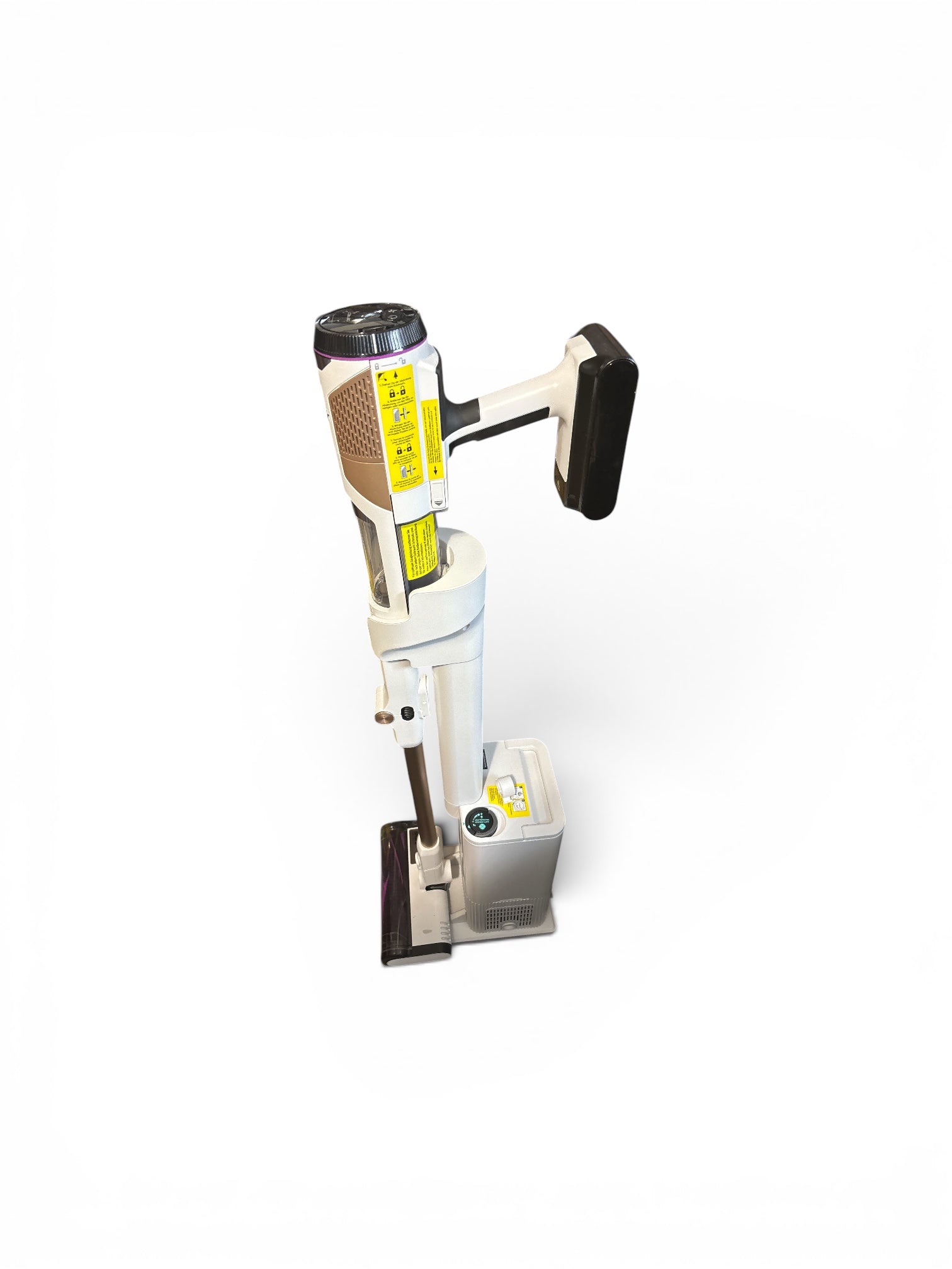 Akku-Staubsauger der Firma Shark, Model:  Detect Clean & Empty, Weiß IW3612EU, Zustand: Generalüberholt (sehr gut)