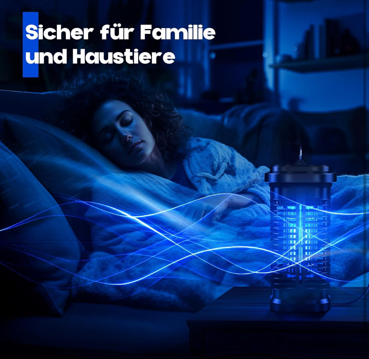 Quilted Northern Lampe gegen Mücken, 20 W, UV, gegen fliegende Insekten