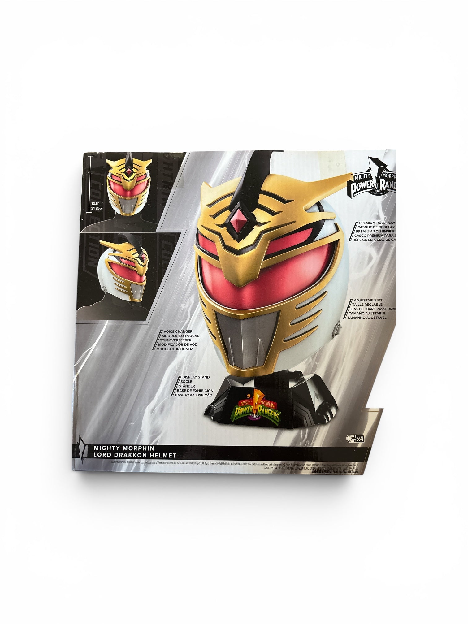 Hasbro Power Rangers Lightning Collection – Lord Drakkon Helm 1:1 Replica (OVP)