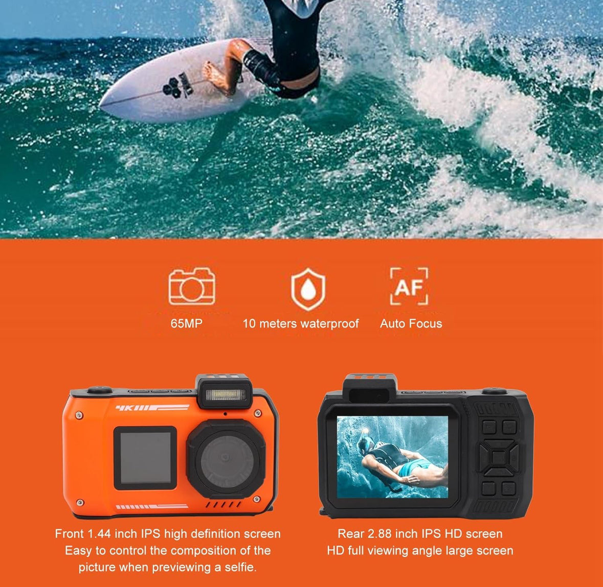 Unterwasser Kamera 4K